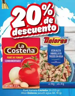 Zorro La costeña puré tomate oferta