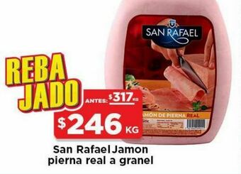 HEB Jamón de pierna san rafael oferta