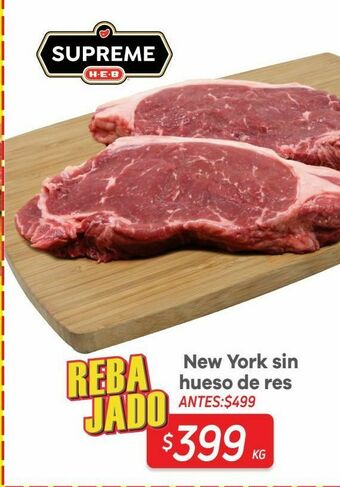 HEB Carne de res oferta