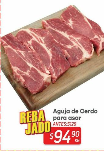 HEB Aguja de cerdo oferta