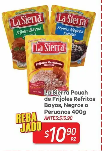 Frijoles refritos la sierra