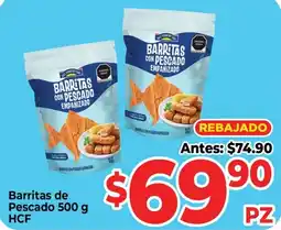 HEB HCF barritas pescado oferta
