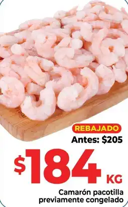 HEB Camarón pacotilla previamente congelado oferta