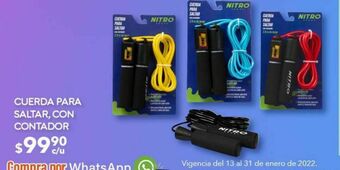 Cuerda para saltar con contador