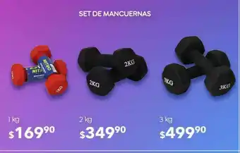 Woolworth Set de mancuernas oferta