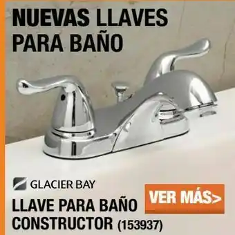 The Home Depot Grifería glacier bay oferta