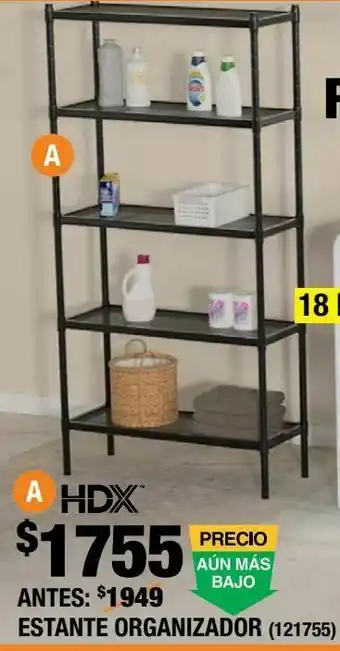 The Home Depot Estante de 5 niveles de metal 89.9 x 34.7 x 182 cm gris oferta