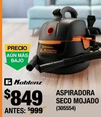 Aspiradora portátil para seco/mojado 15 l