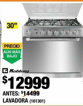 The Home Depot Estufa de piso 30 pulgadas oferta