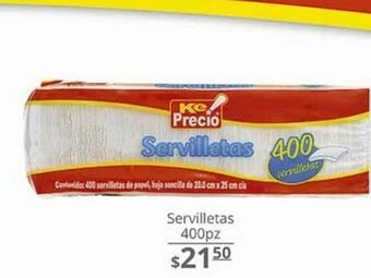 La Comer Servilletas ke precio oferta