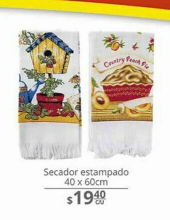 Secador estampado