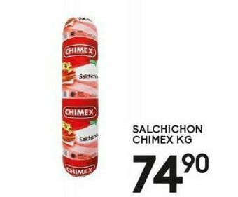 Alsuper Salchichón chimex oferta