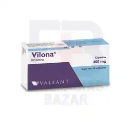 Farmacias Bazar VILONA 400 MG CAPSULAS 18 oferta