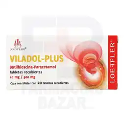 Farmacias Bazar VILADOL PLUS 500/10MG 20 TABLETAS LOEFFLER oferta
