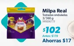 Sam's Club Milpa Real tostadas onduladas oferta