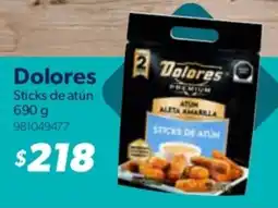 Sam's Club Dolores sticks de atún oferta