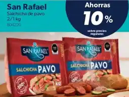 Sam's Club San Rafael salchicha de pavo oferta
