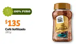 Soriana Mercado Valley Foods café liofilizado oferta