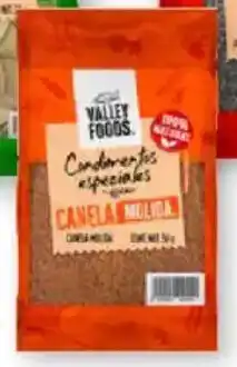 Soriana Mercado Valley Foods canela molida oferta