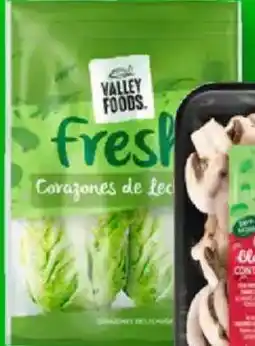 Soriana Mercado Valley Foods corazones de lechuga oferta