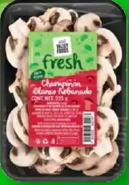 Soriana Mercado Valley Foods champiñón blanco rebanado oferta