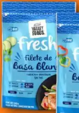 Soriana Mercado Valley Foods filete basa blanco oferta