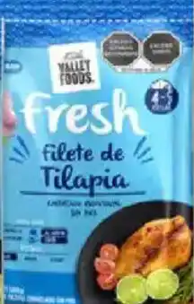 Soriana Mercado Valley Foods filete tilapia sin piel oferta