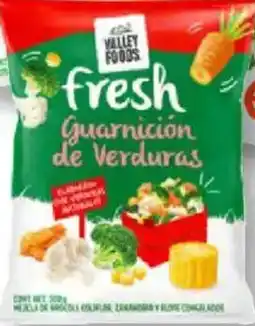 Soriana Mercado Valley Foods mezcl guarnición de verduras oferta