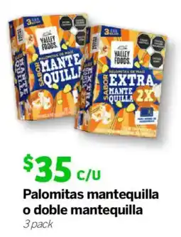 Soriana Mercado Palomitas mantequilla o doble mantequilla oferta
