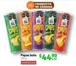 Soriana Mercado Valley Foods papas bote oferta