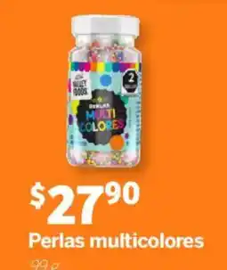 Soriana Mercado Valley Foods perlas multicolores oferta