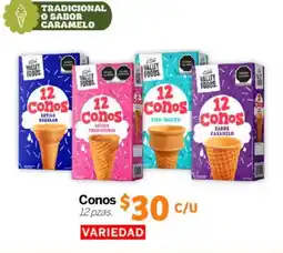 Soriana Mercado Valley Foods conos oferta