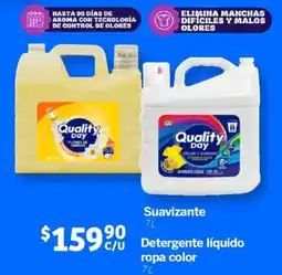 Soriana Mercado Quality Day suavizante oferta