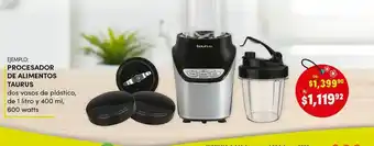 Procesador de alimentos taurus