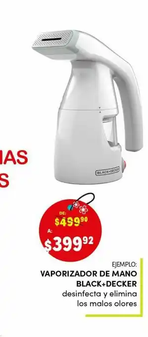 DelSol Vaporizador de mano black + decker oferta