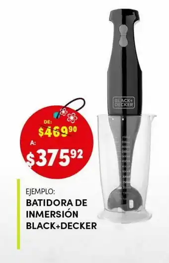 DelSol Batidora de inmersion black and decker oferta