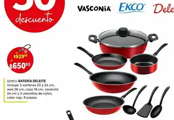 DelSol Batería deleite oferta