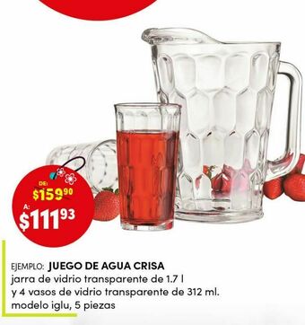 DelSol Juego de agua crisa oferta