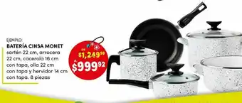 DelSol Batería cinsa monet oferta