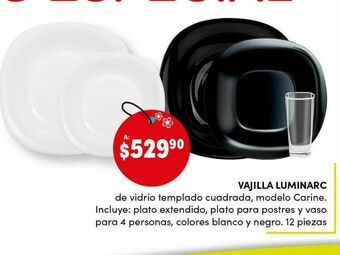DelSol Vajilla luminarc oferta