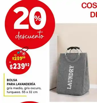 Bolsa para lavanderia