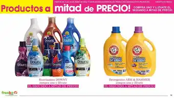 Fresko Suavizante de telas downy oferta