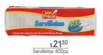 Fresko Servilletas 400pz oferta