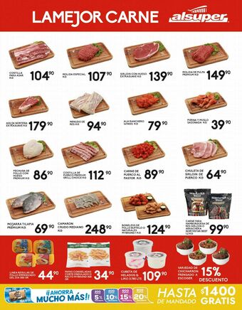 Alsuper Carne oferta
