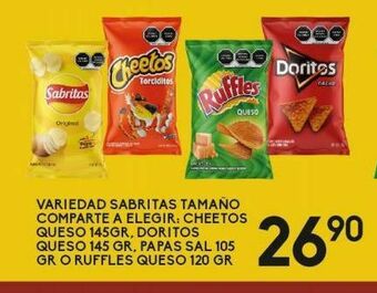 Alsuper Botanas sabritas oferta