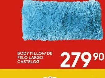 Body pillow de pelo largo castelog