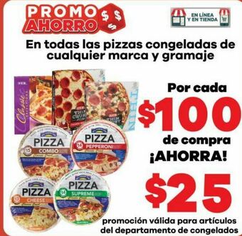 HEB Pizza congelada oferta