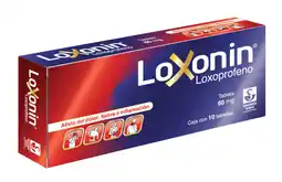 Farmacias Bazar LOXONIN 60MG 10 TABLETAS oferta