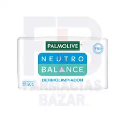Farmacias Bazar JABON PALMOLIVE NEUTRO BALANCE DERMO LIMPIADOR 120GR oferta