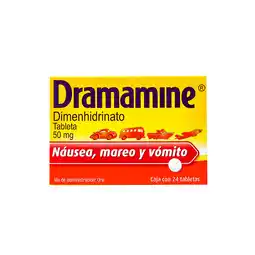Farmacias YZA Dramamine 24 Tabs oferta